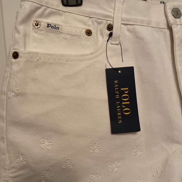 NWT Polo Ralph Lauren Women The Sophia Cut Shorts - Picture 4 of 12